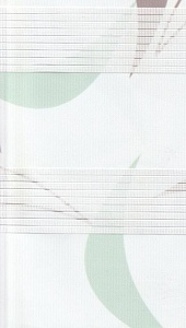 Рулонные шторы день-ночь для проема Ченто, зелено-коричневый 512 купить в Звенигороде с доставкой